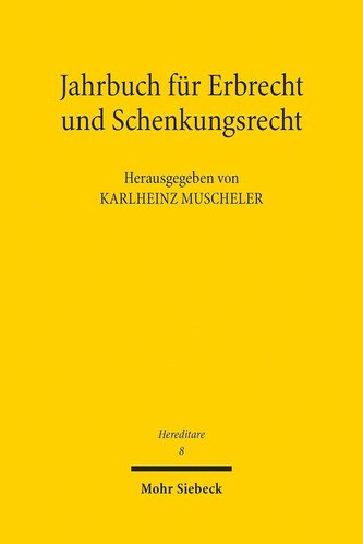 Hereditare - Jahrbuch für Erbrecht und Schenkungsrecht