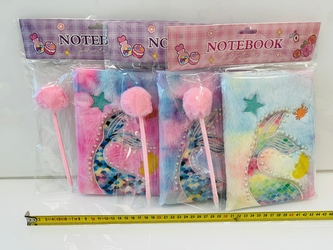 NOTES PLUSZ SYRENKA+DŁUGOPIS D45022
