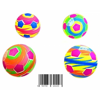 PIŁKA GUMOWA 23CM 4 WZ D42272