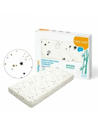 BAMBUSOWE PRZEŚCIERADŁO Z GUMKĄ STARDUST 749/02