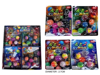 PIŁKA KAUCZUKOWA 6SZT BLISTER Z9562