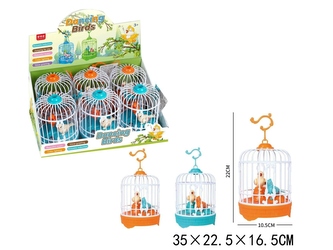 PTASZKI W KLATCE ŚW/DŹW.6042