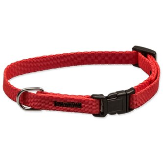 Obojek BAF nylon červený 1x26-35cm