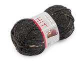 Pletací příze Hit s nopky 50 g - 1 ks - 5 (250) šedá tmavá
