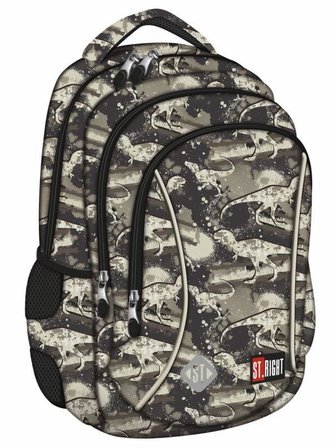 Plecak 3-komorowy Dinozaury