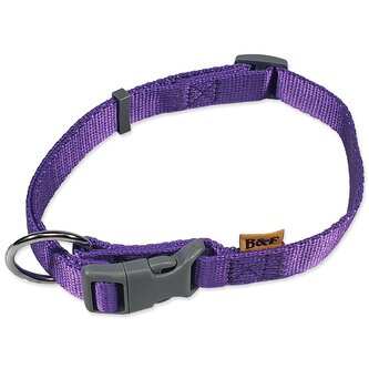 Obojek BAF nylon fialový 2,5x40-66cm