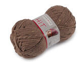 Pletací příze Hit s nopky 50 g - 1 ks - 2 (247) hnědá