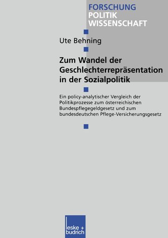Zum Wandel der Geschlechterrepräsentationen in der Sozialpolitik