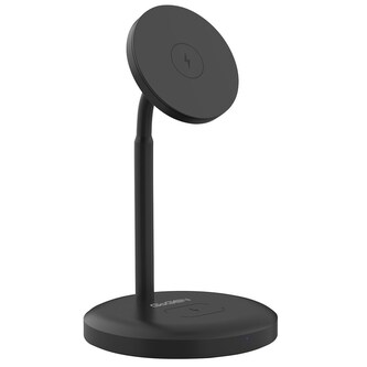 GoGEN MSST01, 2v1, MagSafe, Bezdrátová nabíječka - černá