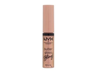 NYX Professional Makeup Butter Gloss Lesk na rty Bling 8 ml 01 Bring The Bling pro ženy
