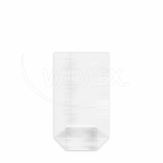 Sáček čirý (OPP) s křížovým dnem 9,5 x 16 + 4 cm [100 ks]