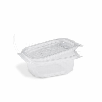 Miska (PP) Ripboxx Tiny hranatá průhledná 250ml [50 ks]