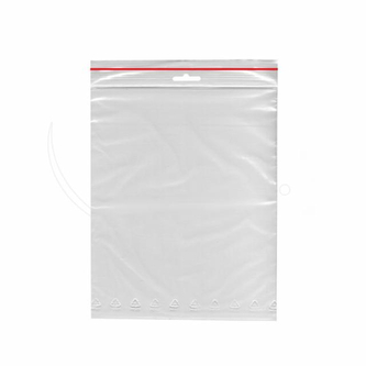 Rychlouzavírací sáček (LDPE) transparentní 23 x 32 cm [1000 ks]