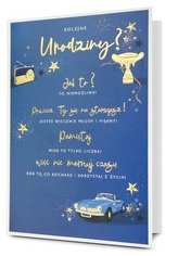 Karnet B6 HM-200 Urodziny męskie HM-200-2977