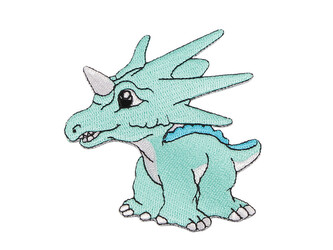 Nažehlovačka dinosaurus - 1 ks - 4 mint