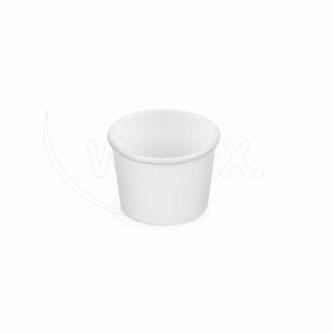 Papírová miska (FSC Mix/PE) bílá Ø75mm 125ml [50 ks]