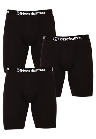 3PACK pánské boxerky Horsefeathers Dynasty long (AM195A) M