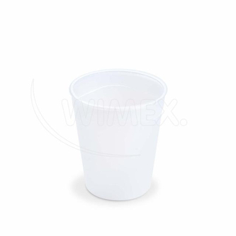 Kelímek (PP) opakovaně použitelný průhledný Ø80mm 0,2L [10 ks]