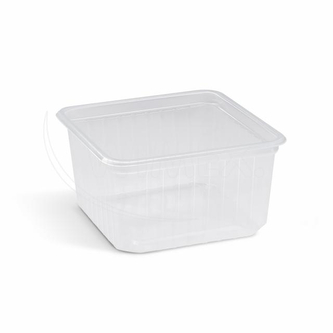 Vanička (PP) Quadroboxx průhledná 115 x 115 mm 500ml [50 ks]