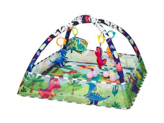 Hrací deka s hrazdou a míčky Dino Forest Hrací deka s hrazdou a míčky Dino Forest