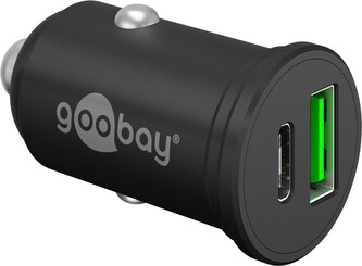 Goobay Rychlá nabíječka do auta s dvojitým USB USB-C PD (napájení) (45 W)