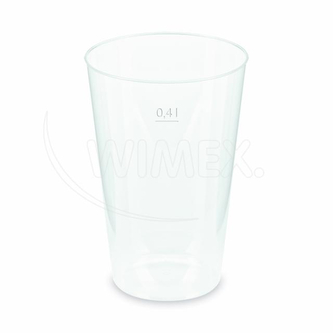 Kelímek vratný (PP) opakovaně použitelný Ø86mm 0,4L [50 ks]