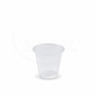 Kelímek (PP) průhledný Ø57mm 80ml [100 ks]