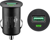 Goobay Napájecí autoadaptér na Quick Charge QC3.0 USB 2,4A