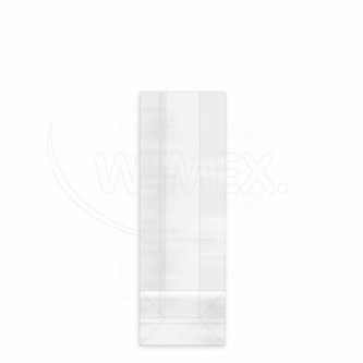 Sáček čirý (OPP) s obdélníkovým dnem 7+4 x 19 cm [100 ks]