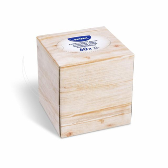 Kosmetická utěrka (PAP FSC Mix) 3vrstvá v boxu [60 ks]