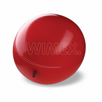 Nafukovací obří balón červený Ø70cm `XXXL` [25 ks]