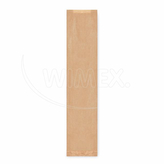 Papírový sáček s bočním skladem hnědý 12+5 x 59 cm `Baguette` [1000 ks]