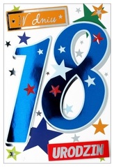 Karnet 18-tka gwiazdy HM200-1119