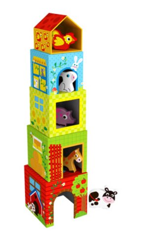 Tooky Toy - Skládací kostky - Farma Tooky Toy - Skládací kostky - Farma