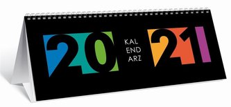 Kalendarz 2021 biurkowy poziomy WTV TOP2000