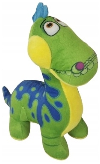 Pluszowy Dinozaur 26cm zielono-niebieski, Norimpex