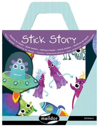 Zestaw naklejek Historie - Kosmici, Maildor