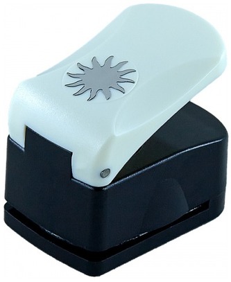 Dziurkacz ozdob. "Słońce" 16 mm., D-A-S