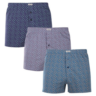 3PACK pánské trenky Andrie vícebarevné (PS 5895) 3XL