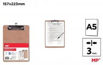 Podkładka z klipsem A5