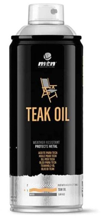Olej w sprayu 400ml Pro Teak Oil, MTN Colors