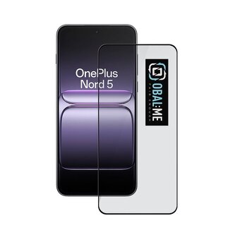 OBAL:ME 5D Tvrzené Sklo pro OnePlus Nord 5 Black