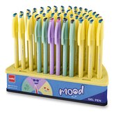 Gelové kuličkové pero Cello MOOD - stojánek, 50 ks