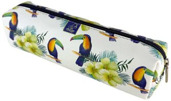 Piórnik prostokąt Egzotyczne Tukany, Bee-Bee