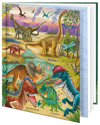 Brulion 12,5x14,5cm 1431-0388 Jurassic Adventure, Argus