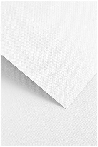 Karton ozdobny Ryps biały 20 szt./op. 180 g/m2, Galeria Papieru