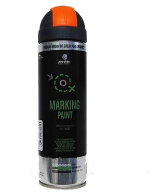 Farba w sprayu do znakowania 400ml Orange, MTN Colors