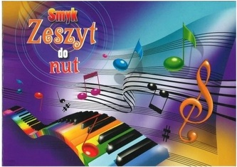 Zeszyt do nut Smyk A5 8 kartek szeroka linia 10szt/opak