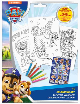 Kolorowanka z naklejkami i kredkami Paw Patrol PW20005, Kids