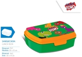 Pudełko śniadaniowe, PVC, 20x8 cm Crazy Dino, Kids
